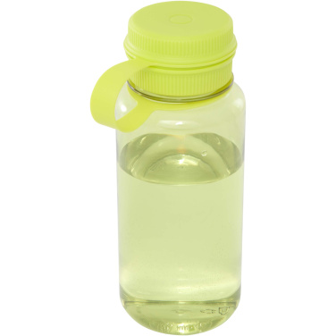 Logotrade Werbeartikel das Foto: Ryder 900 ml RCS-zertifizierte RPET-Sportflasche mit Multifunktionsdeckel