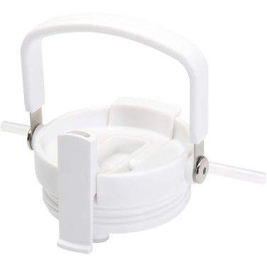 Logotrade werbemittel das Foto: Bronx 900 ml RCS-zertifizierter Kupfer-Vakuum Isolierbecher aus Edelstahl mit Doppelfunktionsdeckel