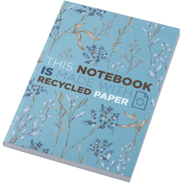 Logotrade Geschäftsgeschenke das Foto: Novella Austen A5 Softcover Notizbuch aus Recyclingmaterial – 100 Blatt
