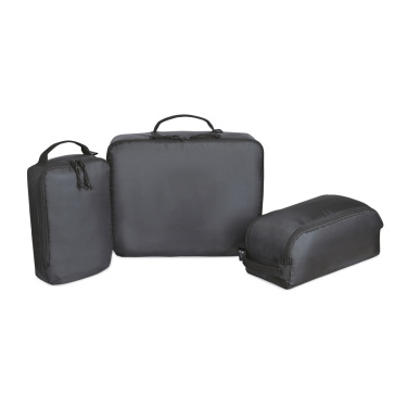 Logotrade Logogeschenke das Foto: Renew AWARE™ rPET 3-teiliges Packing-Cube-Set