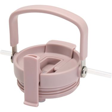 Logotrade Logogeschenke das Foto: Bronx 900 ml RCS-zertifizierter Kupfer-Vakuum Isolierbecher aus Edelstahl mit Doppelfunktionsdeckel