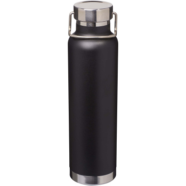 Logotrade Geschäftsgeschenke das Foto: Thor 650 ml RCS-zertifizierte Kupfer-Vakuum Isolierflasche aus recyceltem Edelstahl