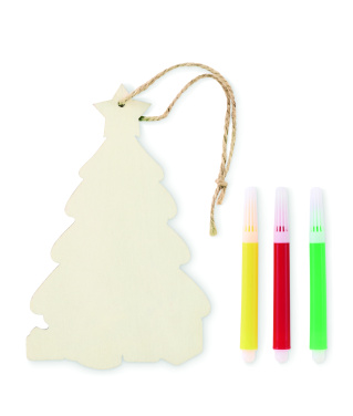 Logotrade Werbeartikel das Foto: Weihnachtsschmuck Tanne