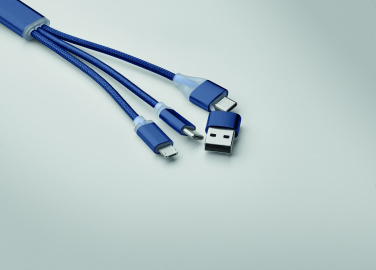 Logotrade Werbeartikel das Foto: 4in1 Ladekabel Typ-C
