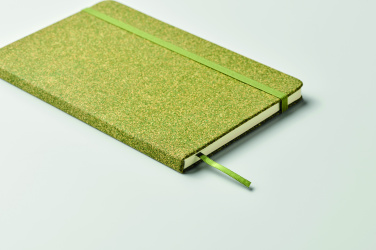 Logotrade Geschäftsgeschenke das Foto: DIN A5 Notizbuch mit Teesatz