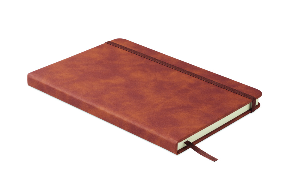 Logotrade Firmengeschenke das Foto: DIN A5 Smokey Notizbuch PU