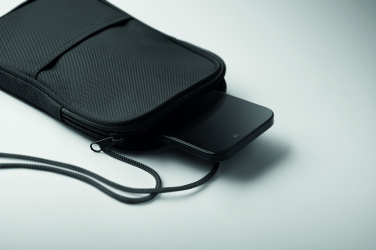 Logotrade Logogeschenke das Foto: Crossbody-Reisetasche RPET