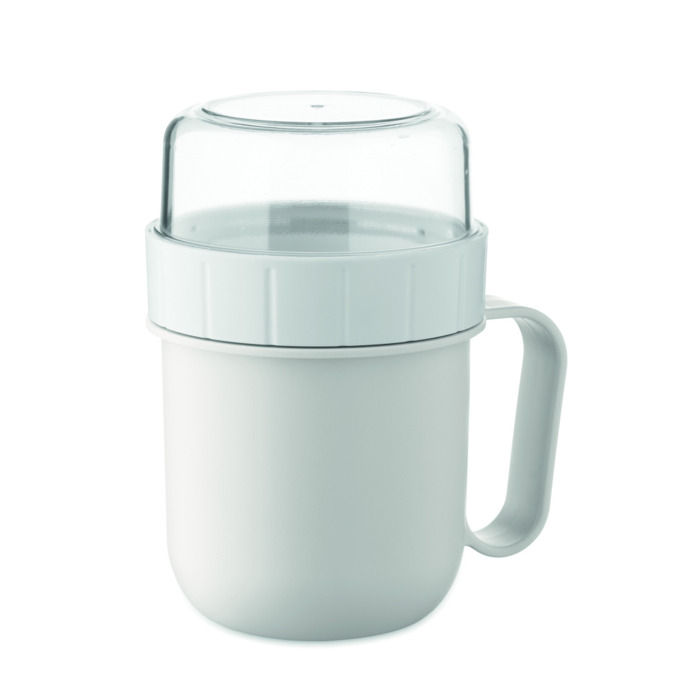 Logotrade werbemittel das Foto: Müslibecher 450 ml
