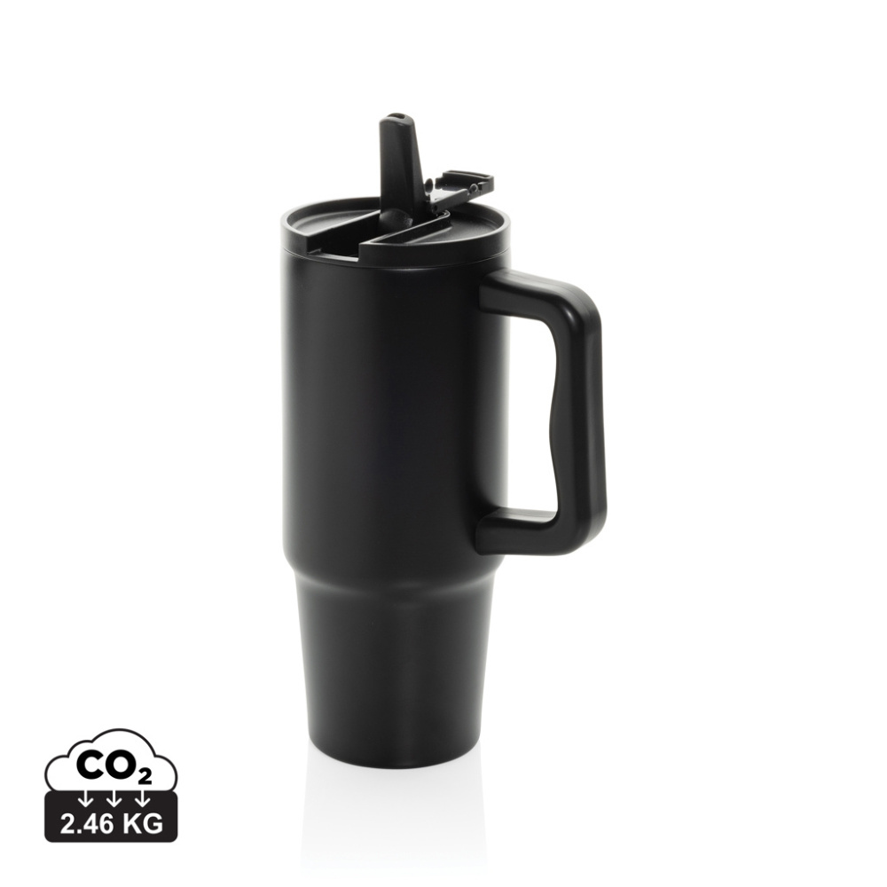 Logotrade Werbeartikel das Foto: Embrace Leakproof aus RCS recyceltem Edelstahl 900ml