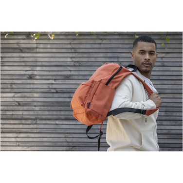 Logotrade Werbeartikel das Foto: Byron 14" GRS-recycelter City Laptop Rucksack 14 L