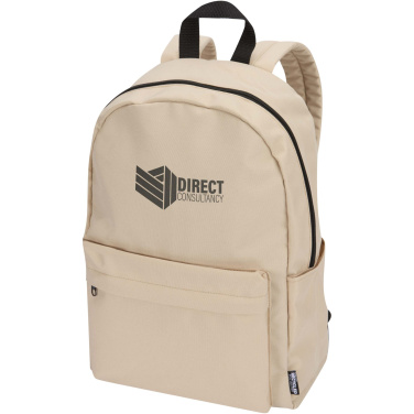 Logotrade Werbegeschenke das Foto: Byron 14" GRS-recycelter City Laptop Rucksack 14 L