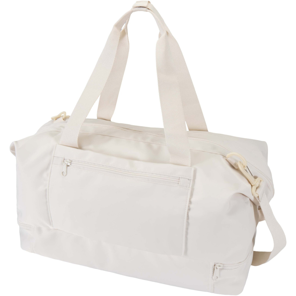 Logotrade Werbeartikel das Foto: Trip Aware™ recycelte Reisetasche 42L