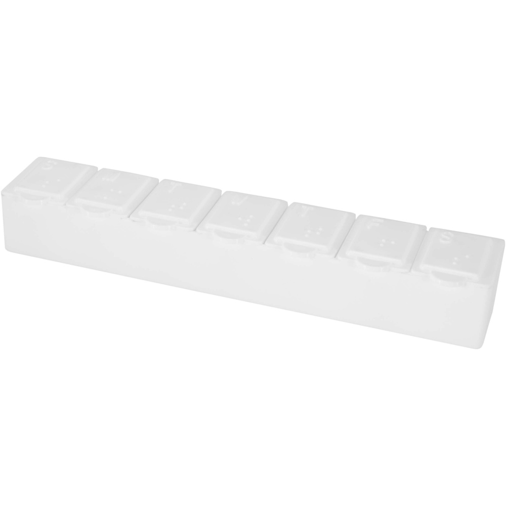 Logotrade werbemittel das Foto: Dose 7 Tage Multivitamin Organizer