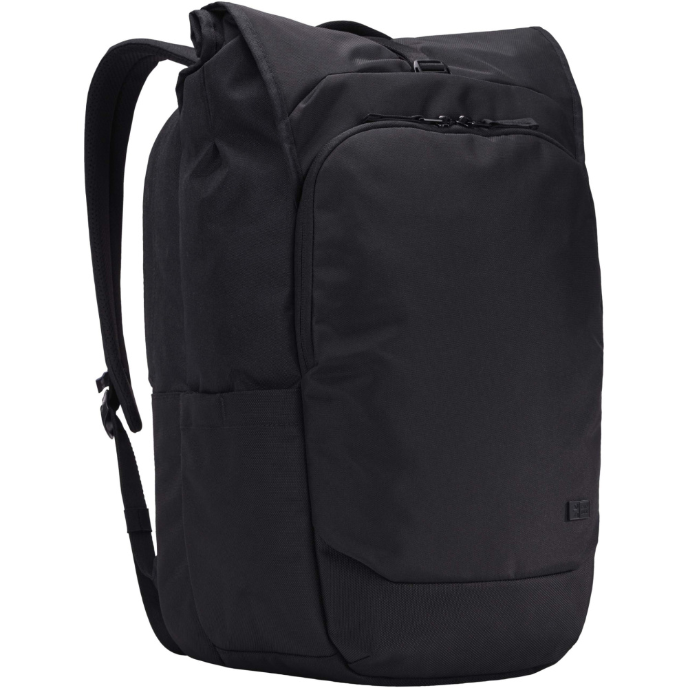 Logotrade Geschäftsgeschenke das Foto: Case Logic Variate 17" erweiterbarer Rolltop Laptop Rucksack aus recyceltem Material