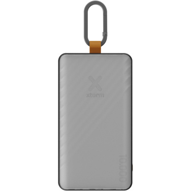 Logotrade Werbegeschenke das Foto: Xtorm XG2S101 Go2 10.000 mAh 15W Solar Powerbank mit Lampe