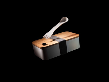 Logotrade Geschäftsgeschenke das Foto: RCS RPP Lunchbox mit Bambusdeckel