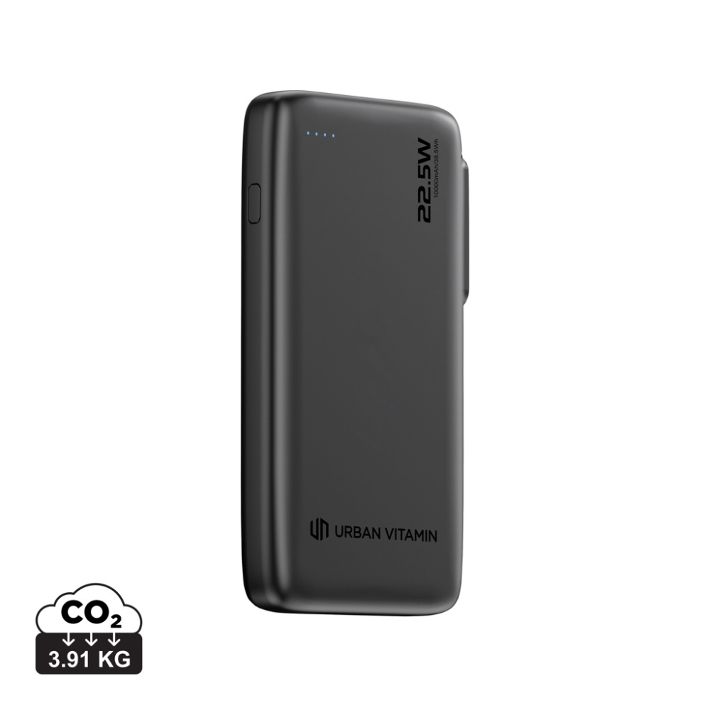 Logotrade Werbeartikel das Foto: Urban Vitamin Emeryville 20W 10.000 mAh Powerbank