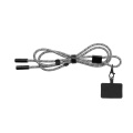 Handy-Umhängeband mit Kabel Audrey Pierre Cardin, Schwarz