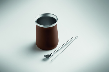 Logotrade Firmengeschenke das Foto: Yerba-Mate-Becher 240ml