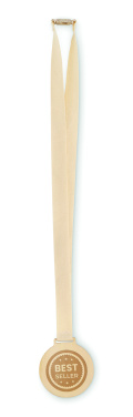 Logotrade Firmengeschenke das Foto: Medaille aus Holz