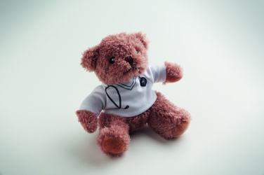 Logotrade Firmengeschenke das Foto: Teddybär Arzt