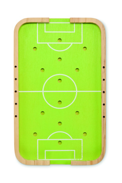 Logotrade Firmengeschenke das Foto: Fußballspiel aus Holz