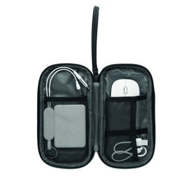 Logotrade werbemittel das Foto: Tech Organizer-Tasche RPET