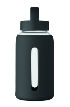 Logotrade Werbeartikel das Foto: Flasche Borosilikatglas 600ml