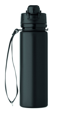 Logotrade Logogeschenke das Foto: Faltbare Sportflasche Silikon