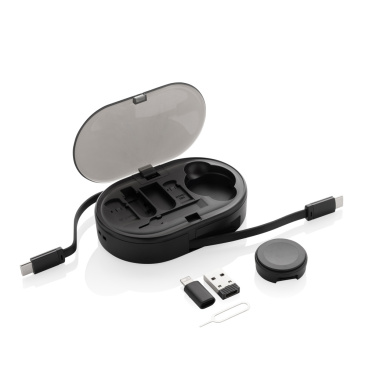 Logotrade Firmengeschenke das Foto: Chargevix Multifunktionales 60W-Lade-Set aus RCS rPlastic