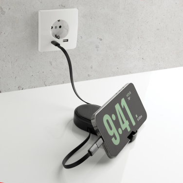 Logotrade werbemittel das Foto: Chargevix Multifunktionales 60W-Lade-Set aus RCS rPlastic