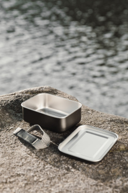 Logotrade Geschäftsgeschenke das Foto: VINGA Parks Lunch-Box aus RCS Stainless-Steel