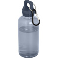 Oregon 400 ml RCS-zertifizierte Trinkflasche aus recyceltem Kunststoff mit Karabiner , Hale Blue