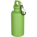 Oregon 400 ml einfarbige RS-zertifizierte Trinkflasche aus recyceltem Kunststoff mit Karabinerhaken, Apfelgrün