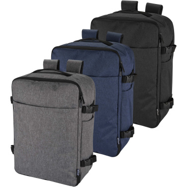 Logotrade Werbeartikel das Foto: Libra 17" GRS recycelter Kabinenrucksack 25L