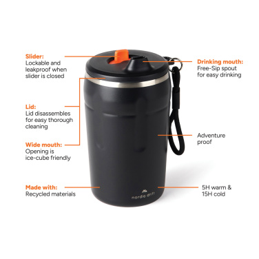 Logotrade werbemittel das Foto: Nordic Drift Trail verschließbarer RCS Mug 350ml