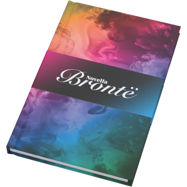 Logotrade werbemittel das Foto: Novella Brontë A5 Hardcover Notizbuch mit mattem Finish – 100 Blatt