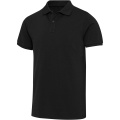 Beryl Kurzärmeliges Poloshirt, Schwarz