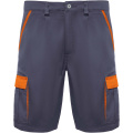 Tahoe Arbeitsshorts, 250 g/m2, Blei / Orange