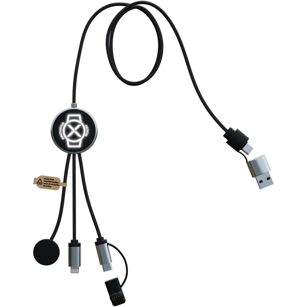 Logotrade werbemittel das Foto: SCX.design C34 7 in 1 Ladekabel für Smartwatches