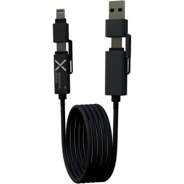 Logotrade Werbegeschenke das Foto: SCX.design C59 100 W magnetisches Silikon Ladekabel