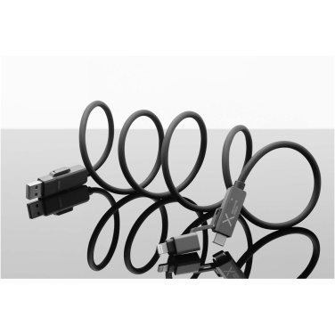 Logotrade Logogeschenke das Foto: SCX.design C59 100 W magnetisches Silikon Ladekabel