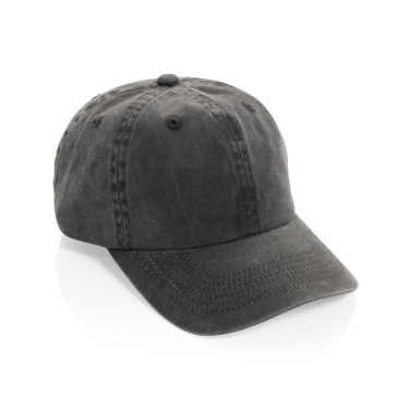 Logotrade werbemittel das Foto: BEAU AWARE™ Washed 6-Panel Kappe aus 270gr/m² Baumwolltwill