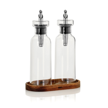 Logotrade Logogeschenke das Foto: AdHoc Menage AromaPour Öl- und Essigspender-Set 300ml