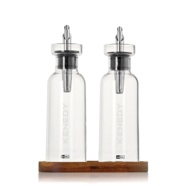 Logotrade Werbegeschenke das Foto: AdHoc Menage AromaPour Öl- und Essigspender-Set 300ml
