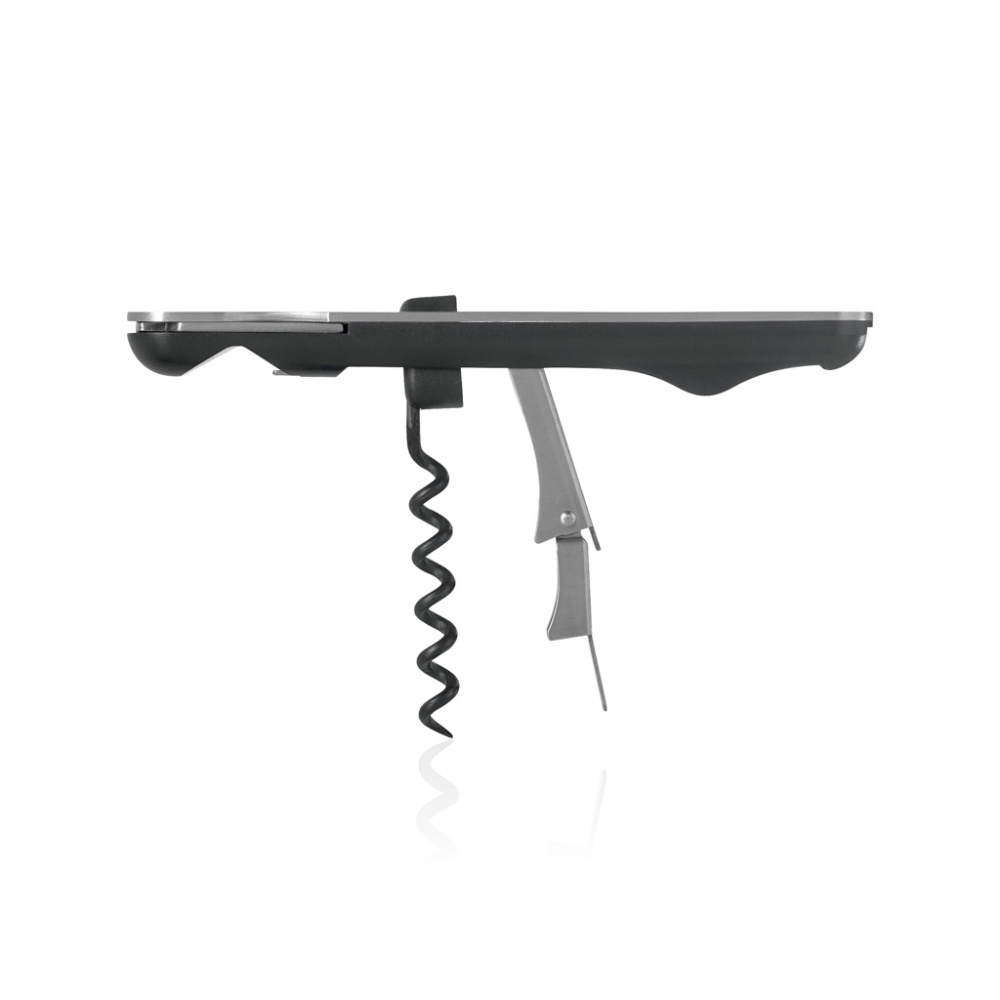 Logotrade Werbeartikel das Foto: AdHoc PushPull Korkenzieher