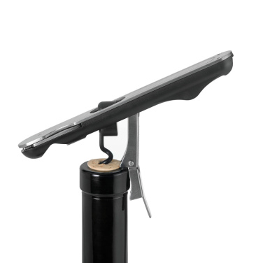 Logotrade Firmengeschenke das Foto: AdHoc PushPull Korkenzieher