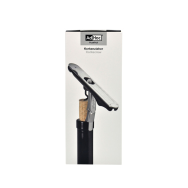 Logotrade Firmengeschenke das Foto: AdHoc PushPull Korkenzieher