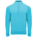Epiro Half-Zip Sweatshirt Unisex, Fluor Türkis