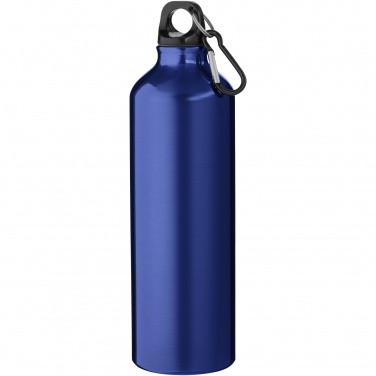 Logotrade promotional merchandise picture of: Oregon 770 ml aluminium water bottle with carabiner